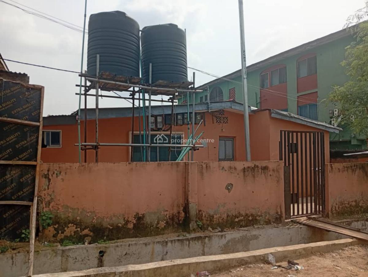 Bungalow with 7 Flats, Akiode, Ojodu, Lagos, Block of Flats for Sale