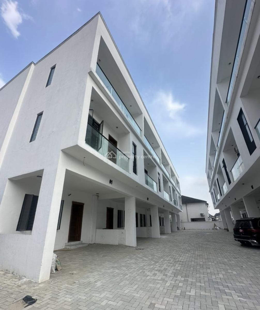 Well Built  4 Bedroom Terraced  Duplex on Two Floors, Lekki, Lagos, Terraced Duplex for Sale