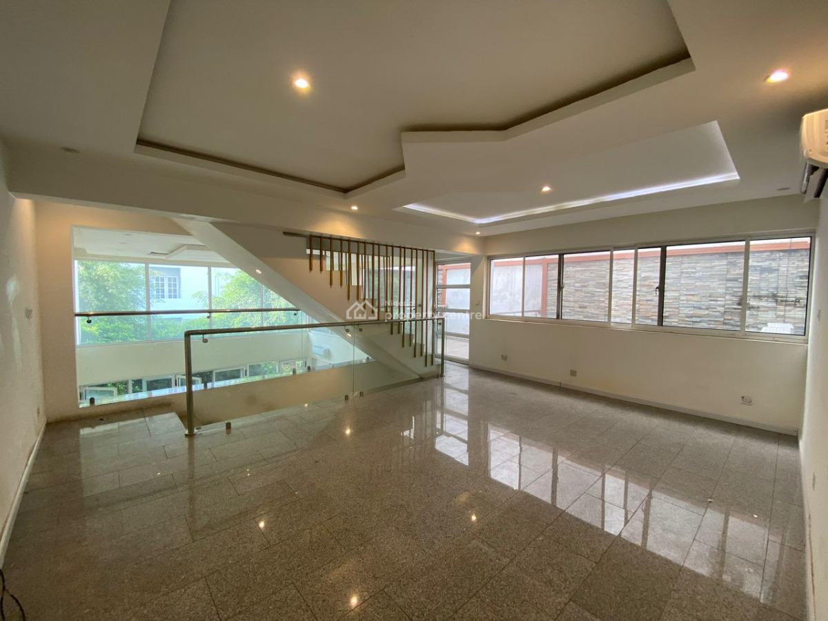 Nicely Finished Serviced 4 Bedroom Terrace with a Room Bq, Off Alexander Road, Ikoyi, Lagos, Terraced Duplex for Rent