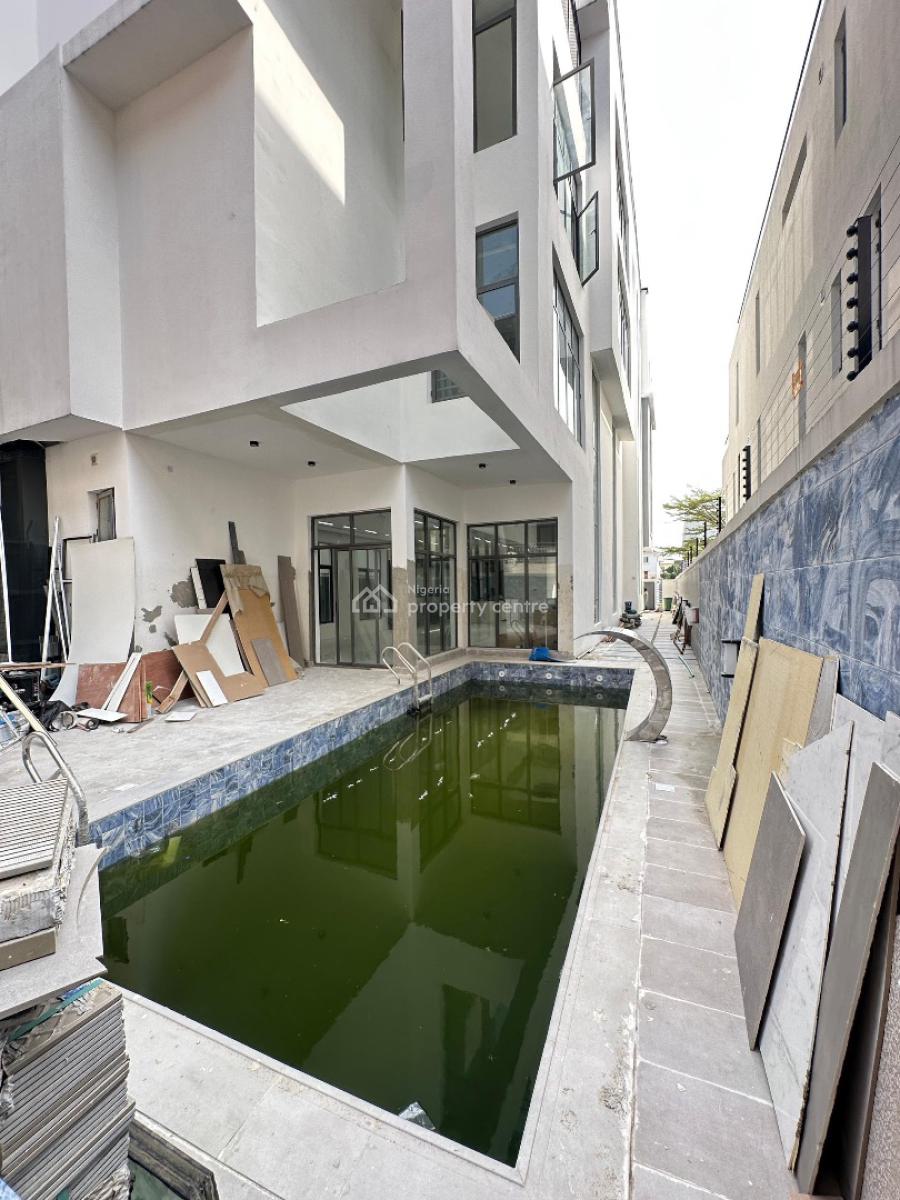 Top-luxury Spacious 5 Bedroom Fully Detached Duplex with Bq, Swimming Pool, Banana Island, Ikoyi, Lagos, Detached Duplex for Sale