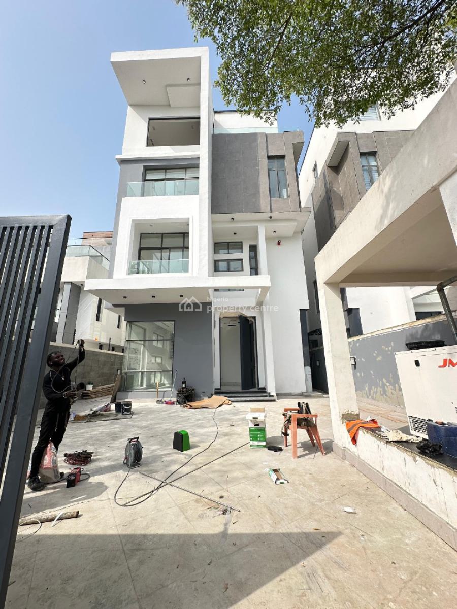 Top-luxury Spacious 5 Bedroom Fully Detached Duplex with Bq, Swimming Pool, Banana Island, Ikoyi, Lagos, Detached Duplex for Sale