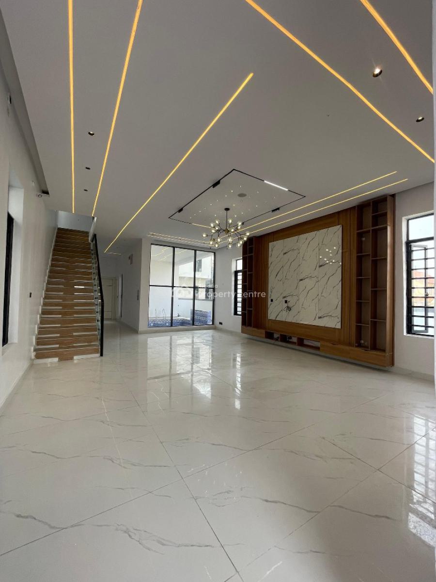 Exquisite 5 Bedroom Fully Detached Duplex with Bq and Pool, Vgc Extension Vgc Drive, Lekki, Lagos, Detached Duplex for Sale