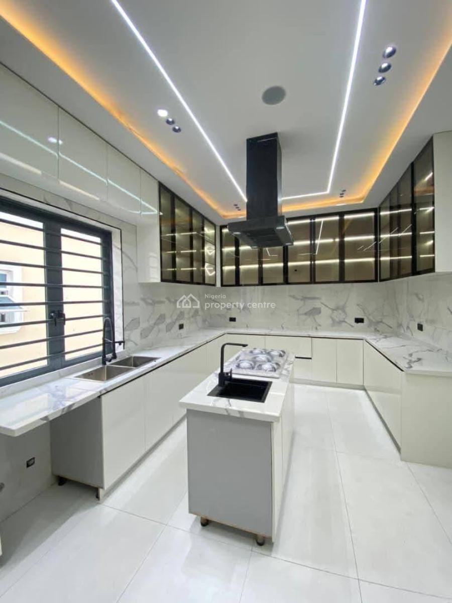 Luxury 5 Bedroom Detached Duplex with Study, Gym, Pool and Bq, Chevron, Lekki, Lagos, Detached Duplex for Sale