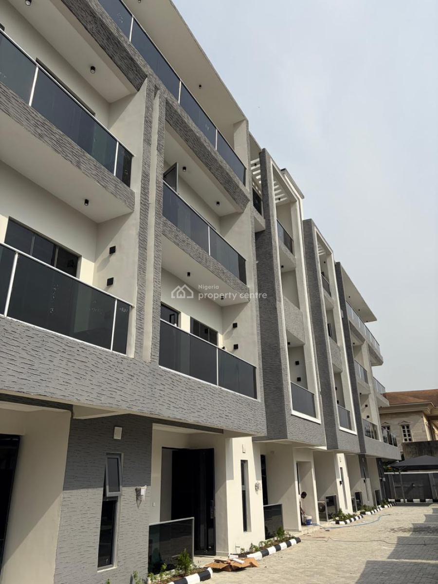 Exquisite 4 Bedrooms Terraced Duplex with Bq, Ikoyi, Lagos, Terraced Duplex for Rent