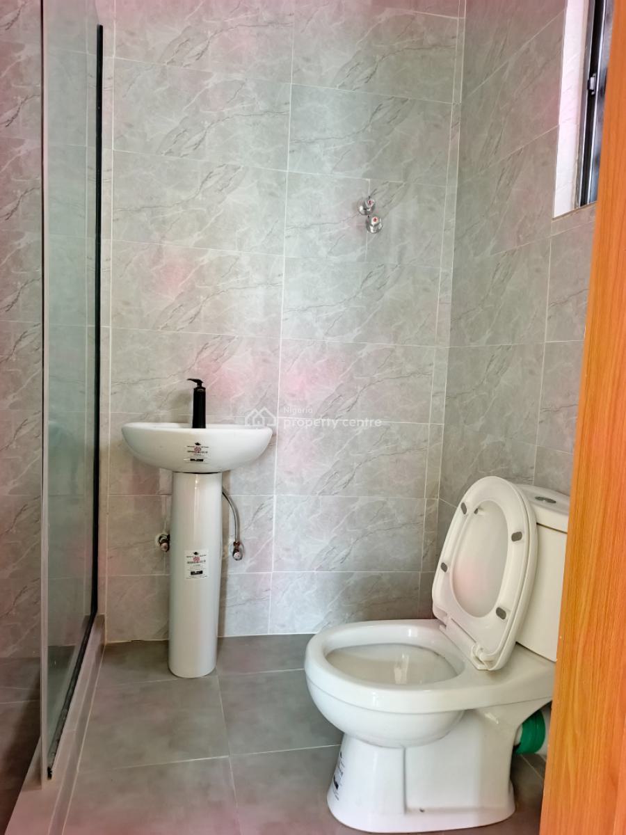 Smart 1 Room Self-contained Upstairs in Good Estate with Access Code, in Estate at Alpha Beach Road, Lekki Lagos., Lekki Expressway, Lekki, Lagos, Self Contain (single Rooms) for Rent