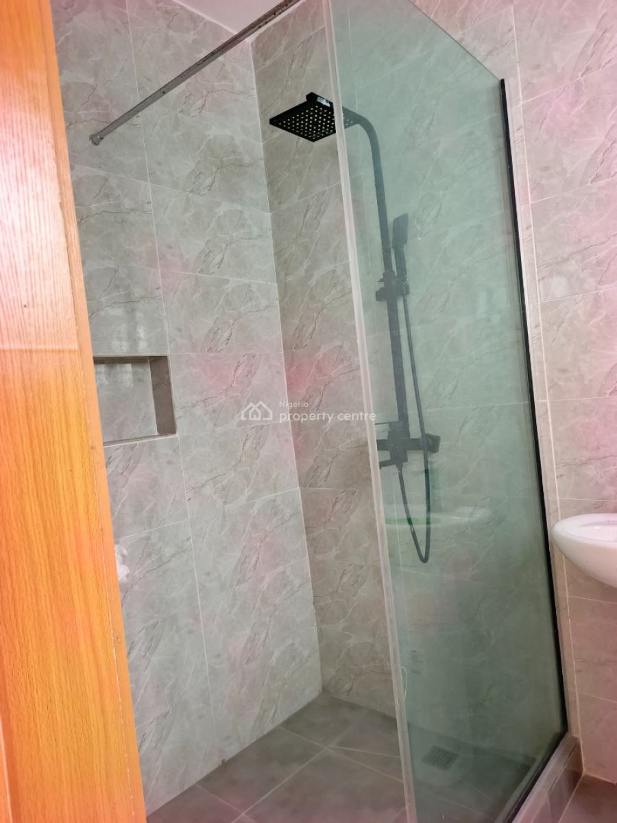 Smart 1 Room Self-contained Upstairs in Good Estate with Access Code, in Estate at Alpha Beach Road, Lekki Lagos., Lekki Expressway, Lekki, Lagos, Self Contain (single Rooms) for Rent