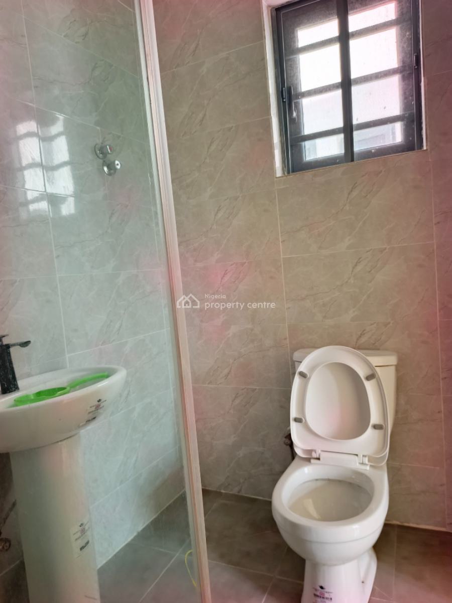 Smart 1 Room Self-contained Upstairs in Good Estate with Access Code, in Estate at Alpha Beach Road, Lekki Lagos., Lekki Expressway, Lekki, Lagos, Self Contain (single Rooms) for Rent