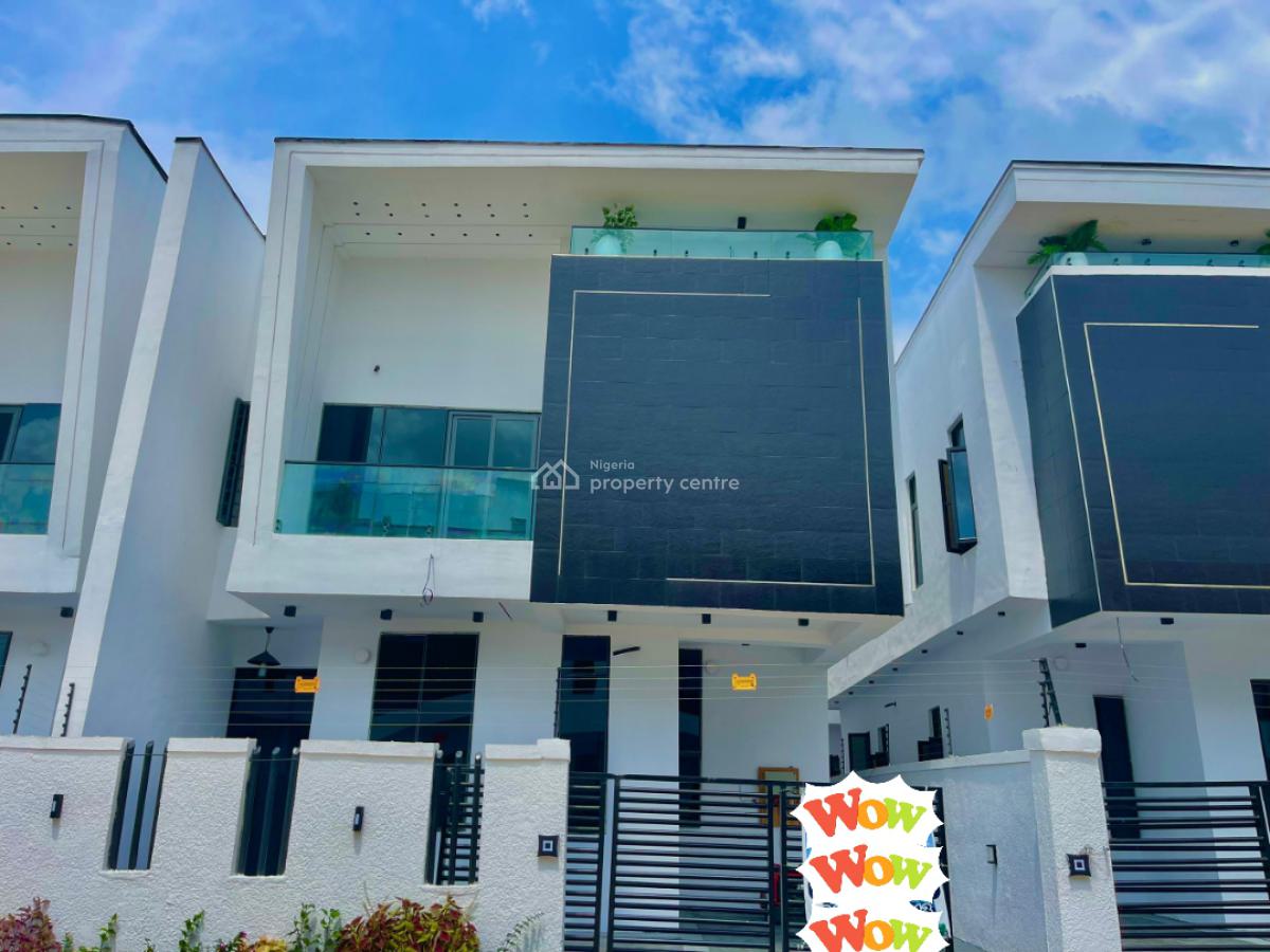 2 Units of 4 Bedroom Fully Detached Duplex. and a Boys Quarter., Ajah, Lagos, Detached Duplex for Sale