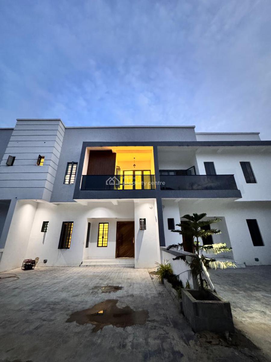 Contemporary Designed Topnotch Luxury 4 Bedroom, Sangotedo, Ajah, Lagos, Terraced Duplex for Sale
