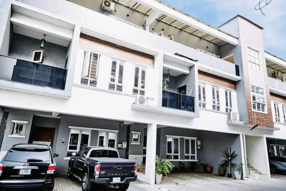 Distress Deal! Well Built 3 Bedroom Terrace Duplex with Bq, Nike Art Gallery Road, Ikate, Lekki, Lagos, Terraced Duplex for Sale