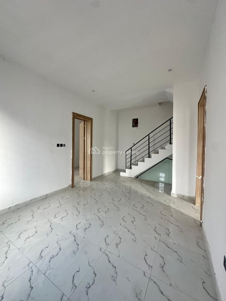 Newly Built, Very Spacious 4 Bedroom Terrace Duplex with Bq, Chevron Toll Gate, Orchid Road, Lekki, Lagos, Terraced Duplex for Sale