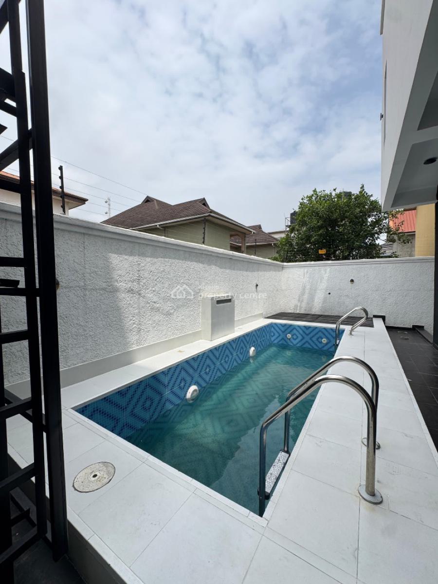 Gorgeous 4 Bedroom Duplex with a Bq and a Pool, Lekki Phase 1, Lekki, Lagos, House for Sale