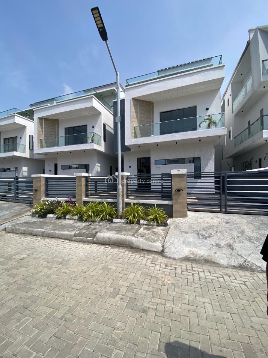 5 Bedroom Detached Duplex with Bq, Cinema, Osapa, Lekki, Lagos, Detached Duplex for Sale