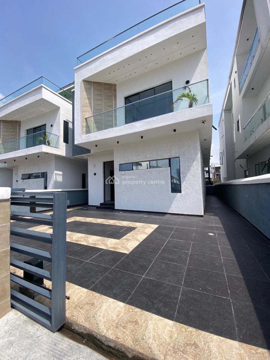 5 Bedroom Detached Duplex with Bq, Cinema, Osapa, Lekki, Lagos, Detached Duplex for Sale