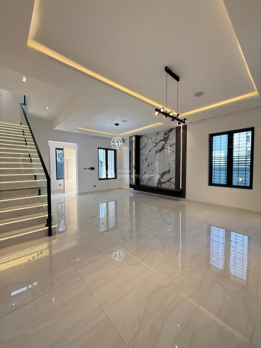 Affordable 5 Bedroom Fully  Detached Duplex with Bq, Lekki Phase 1, Lekki, Lagos, Detached Duplex for Sale