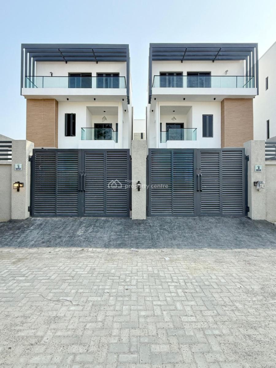 Affordable 5 Bedroom Fully  Detached Duplex with Bq, Lekki Phase 1, Lekki, Lagos, Detached Duplex for Sale