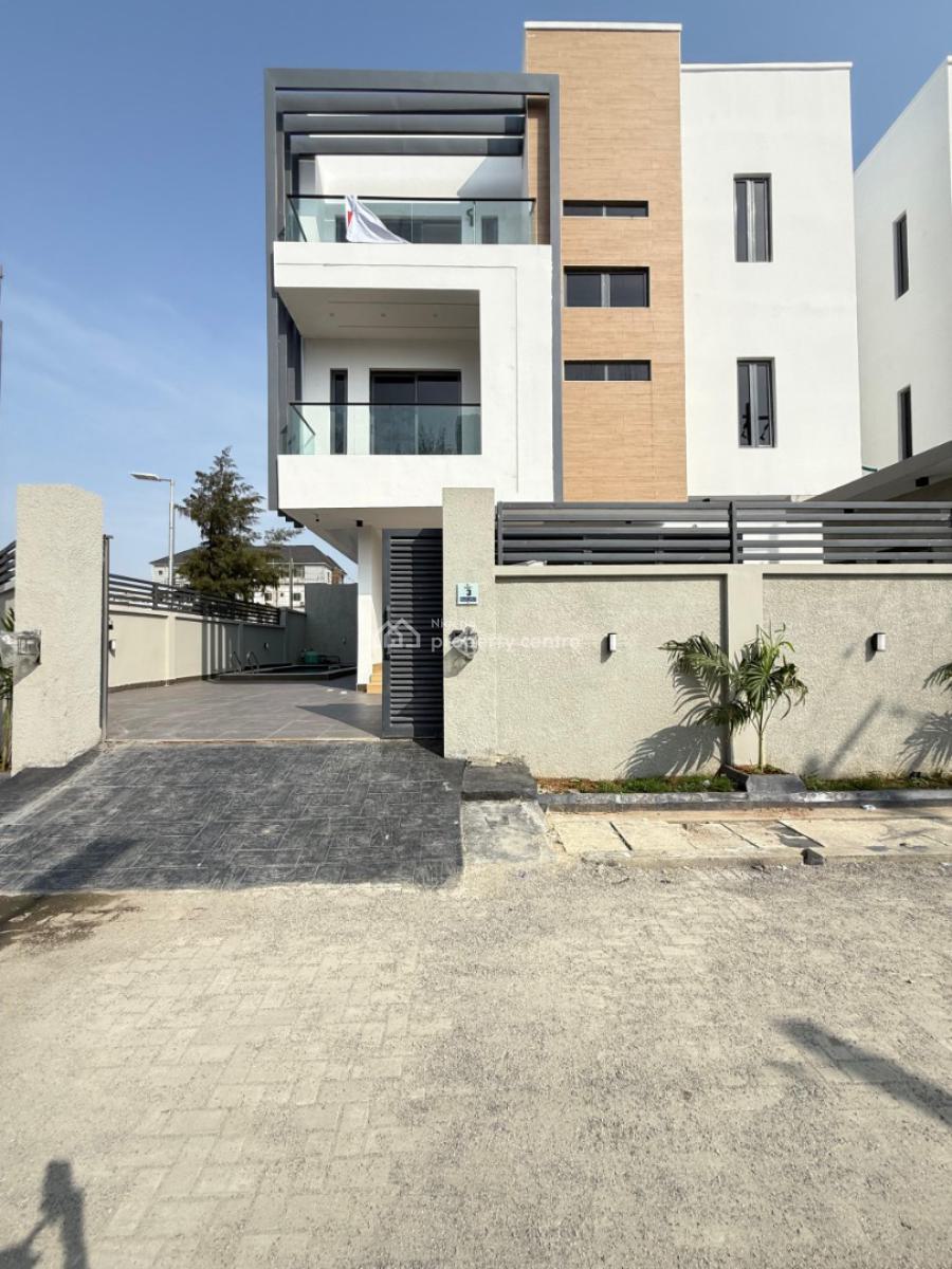 Affordable 5 Bedroom Fully  Detached Duplex with Bq, Lekki Phase 1, Lekki, Lagos, Detached Duplex for Sale