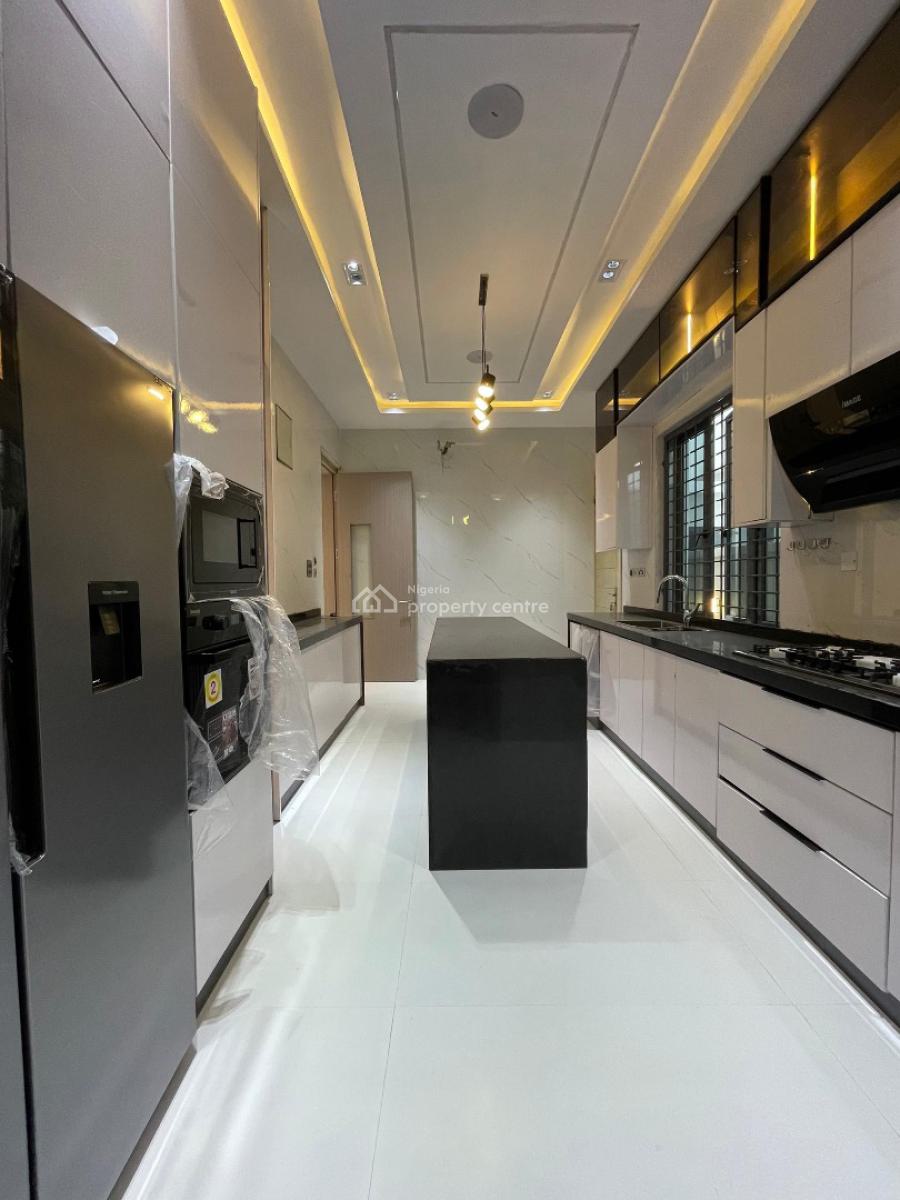 Exquisite 5 Bedroom Fully Detached Duplex with Bq, Lekki Phase 1, Lekki, Lagos, Detached Duplex for Sale