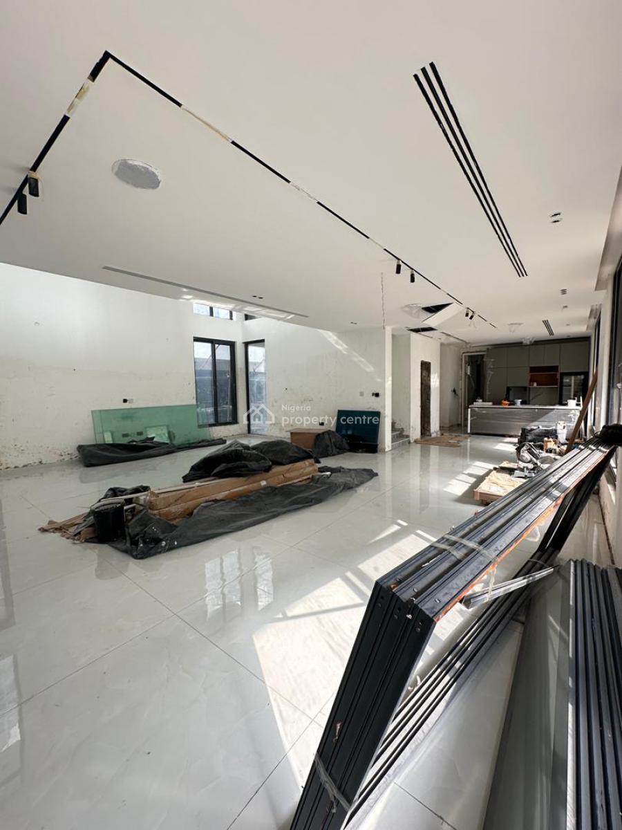 Top-luxury Spacious 6 Bedroom Mansion with Bq, Pool, Cinema, Elevator., Banana Island, Ikoyi, Lagos, Detached Duplex for Sale