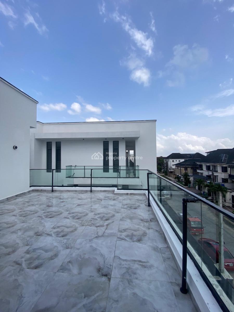 5 Bedroom Fully Detached Detached with Cinema, Bq and Pool, Osapa London, Osapa, Lekki, Lagos, Detached Duplex for Sale