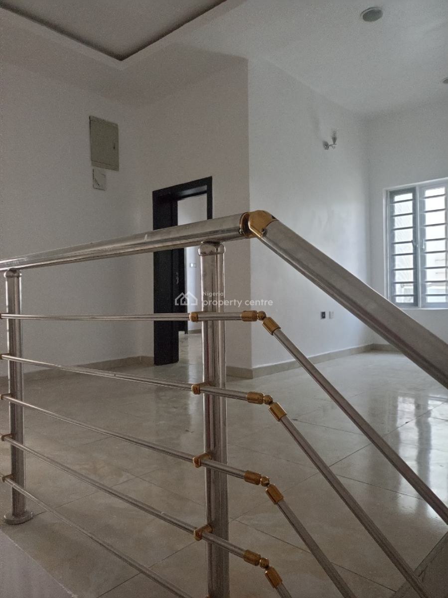 Beautiful 4 Bedroom Duplex with Bq Acs Mikano Generator Security House, Osapa, Lekki, Lagos, Semi-detached Duplex for Rent