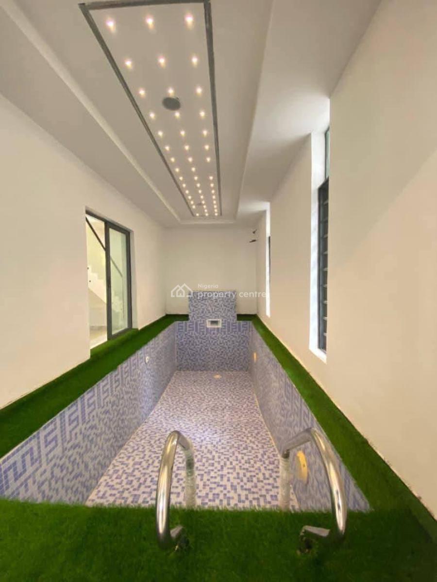 Luxurious 5 Bedroom Fully Detached Duplex with Study/gym Room, Chevron, Lekki, Lagos, Detached Duplex for Sale