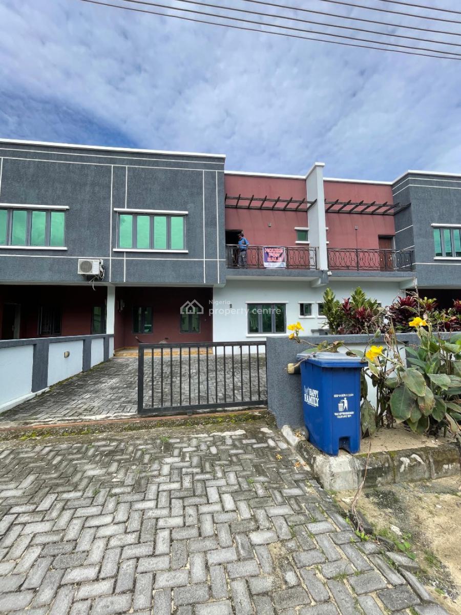 Lovely 4 Bedroom Self Compound Terrace Duplex in a Call to Access Estate, Sangotedo, Ajah, Lagos, Terraced Duplex for Sale
