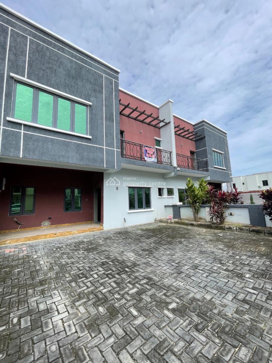 Lovely 4 Bedroom Self Compound Terrace Duplex in a Call to Access Estate, Sangotedo, Ajah, Lagos, Terraced Duplex for Sale