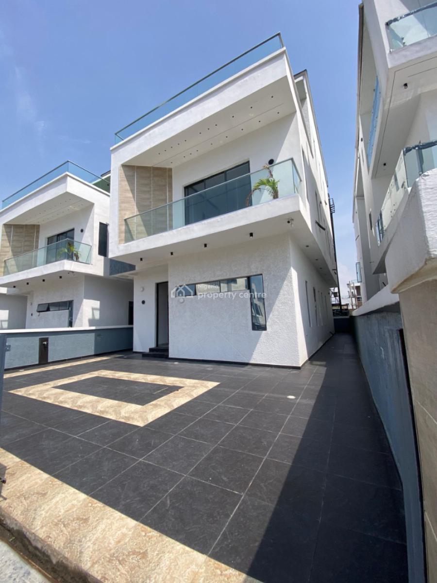 5 Bedroom Fully Detached Duplex with Bq ,cinema, Osapa, Osapa, Lekki, Lagos, Detached Duplex for Sale