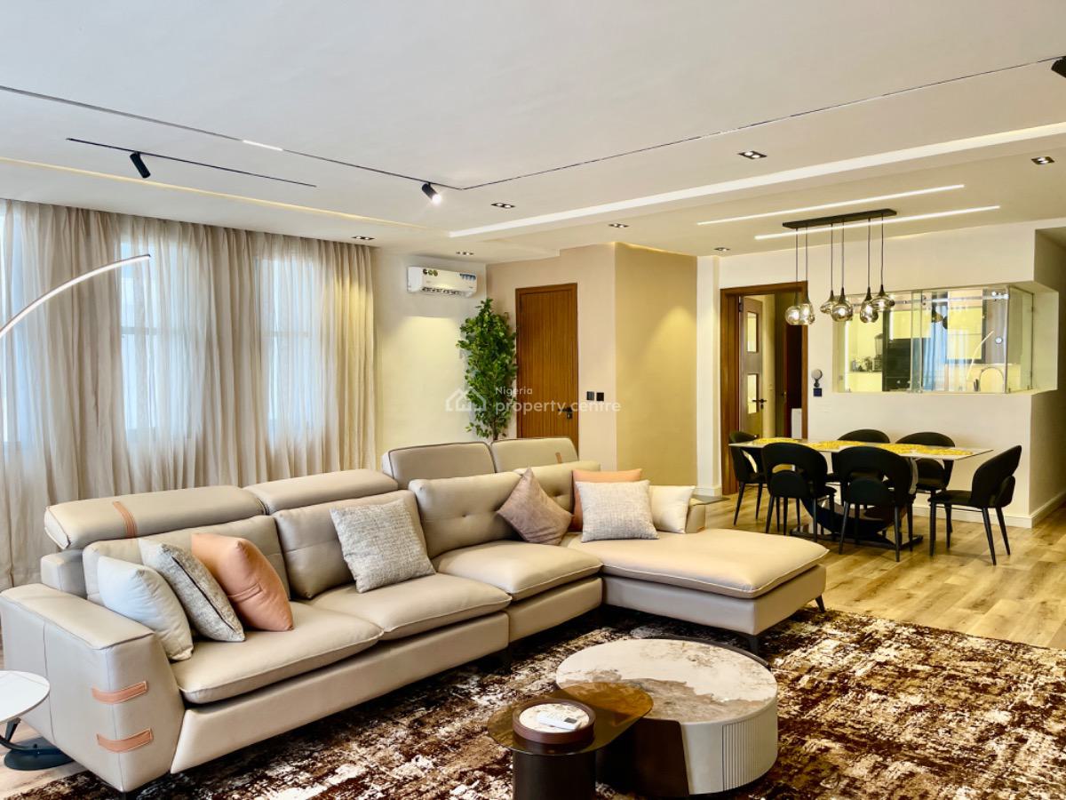 Contemporary & Elegant 2-bedroom Maisonette, Richmond Pearl Estate, Lekki Phase 1, Lekki, Lagos, Flat / Apartment Short Let