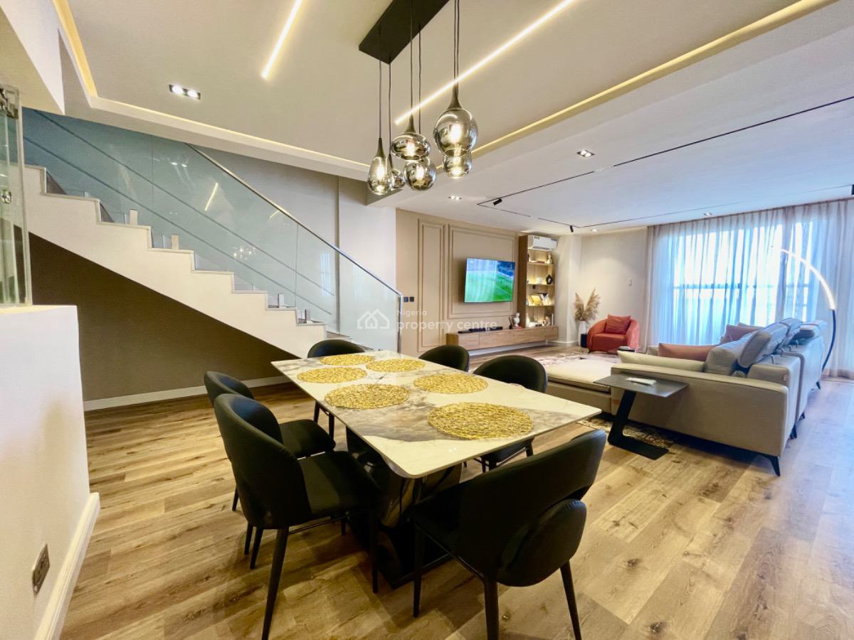 Contemporary & Elegant 2-bedroom Maisonette, Richmond Pearl Estate, Lekki Phase 1, Lekki, Lagos, Flat / Apartment Short Let