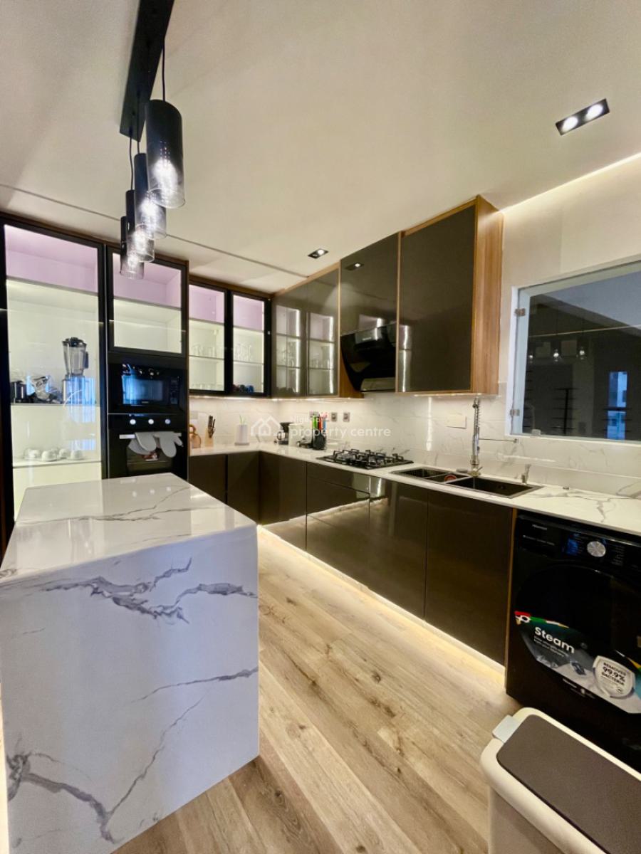 Contemporary & Elegant 2-bedroom Maisonette, Richmond Pearl Estate, Lekki Phase 1, Lekki, Lagos, Flat / Apartment Short Let