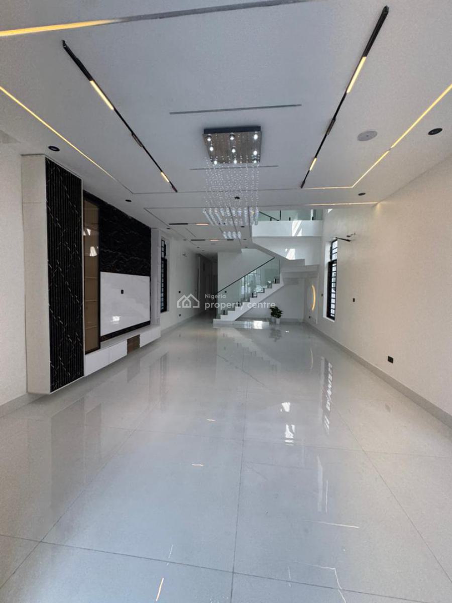 Elegant 5 Bedroom Duplex with a Bq, Cinema, Gym, & Pool, Chevron, Lekki, Lagos, House for Sale