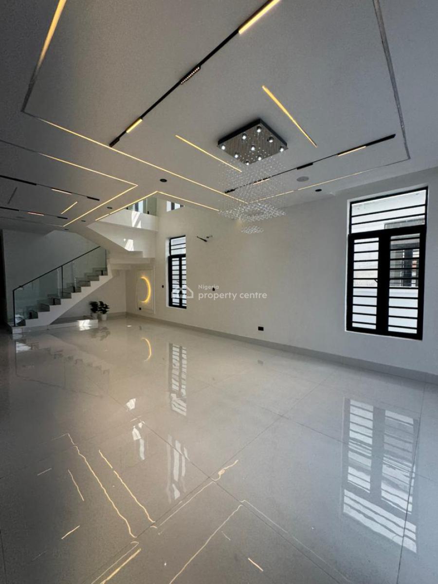 Elegant 5 Bedroom Duplex with a Bq, Cinema, Gym, & Pool, Chevron, Lekki, Lagos, House for Sale