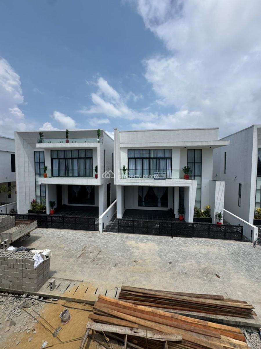 Excellent 5 Bedroom Duplex with a Bq and a Pool, Chevron Toll Gate, Lekki, Lagos, House for Sale