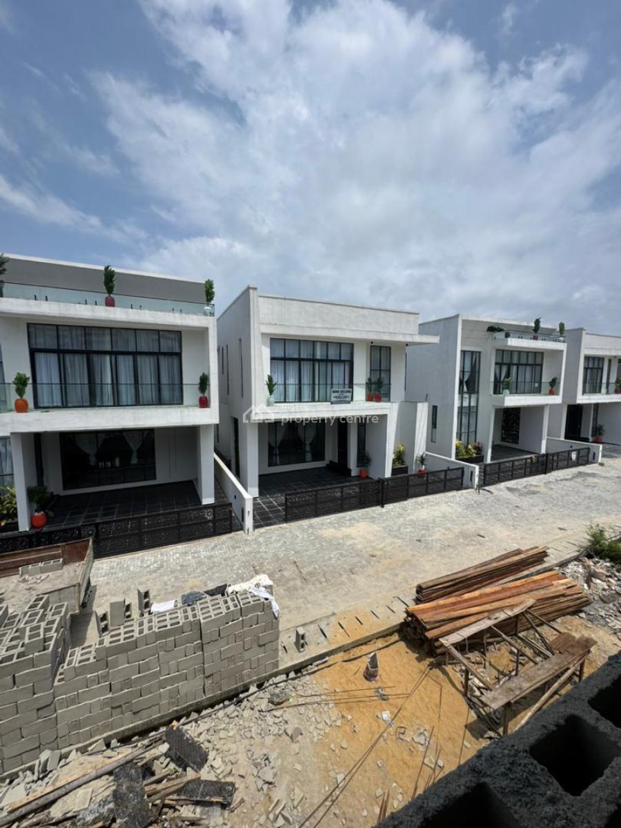 Excellent 5 Bedroom Duplex with a Bq and a Pool, Chevron Toll Gate, Lekki, Lagos, House for Sale