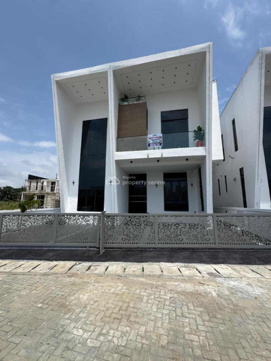 Massive 5 Bedroom Duplex with a Pool and Bq, Chevron, Lekki, Lagos, House for Sale