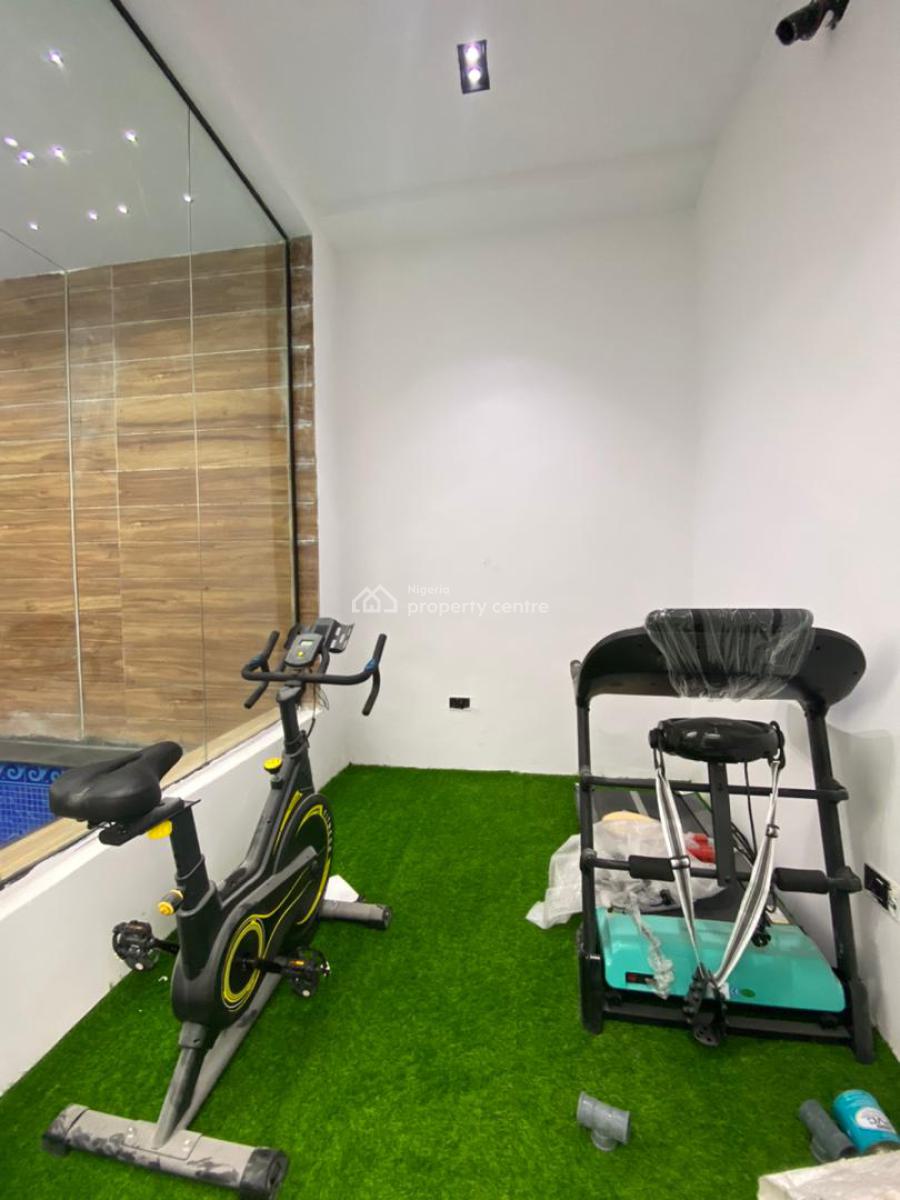 Elegant 5 Bedroom Duplex with a Bq, Pool and Gym in a Secured Estate, Chevron, Lekki, Lagos, House for Sale