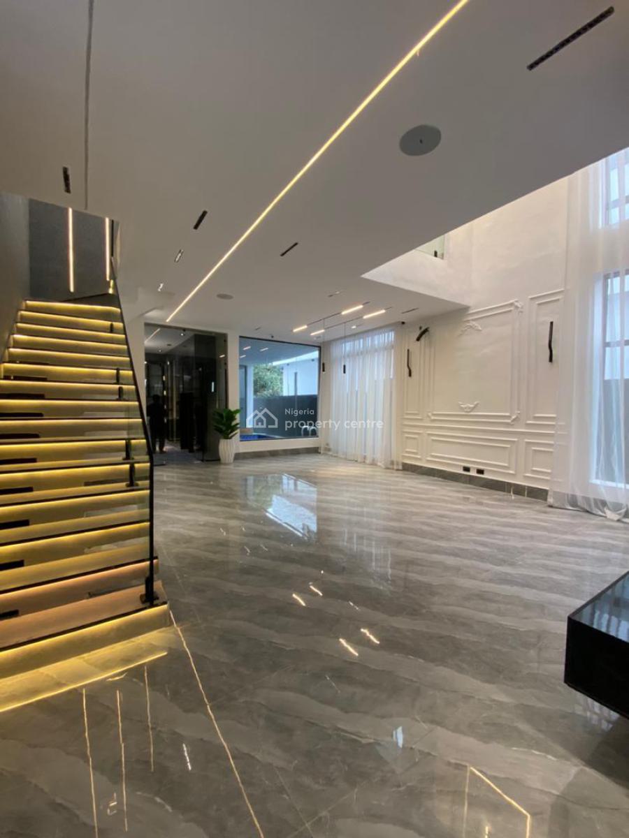 Elegant 5 Bedroom Duplex with a Bq, Pool and Gym in a Secured Estate, Chevron, Lekki, Lagos, House for Sale