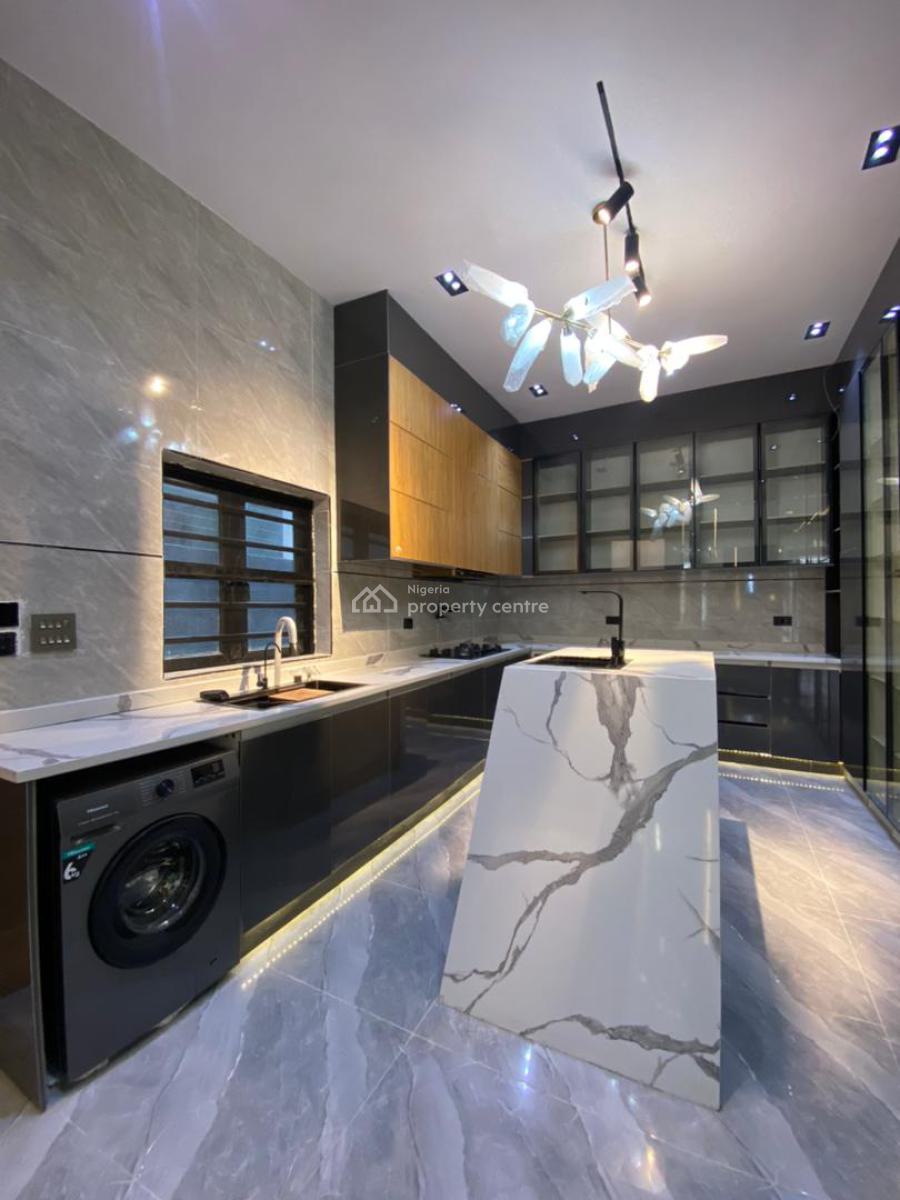 Elegant 5 Bedroom Duplex with a Bq, Pool and Gym in a Secured Estate, Chevron, Lekki, Lagos, House for Sale