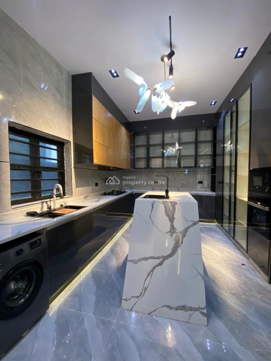 Elegant 5 Bedroom Duplex with a Bq, Pool and Gym in a Secured Estate, Chevron, Lekki, Lagos, House for Sale