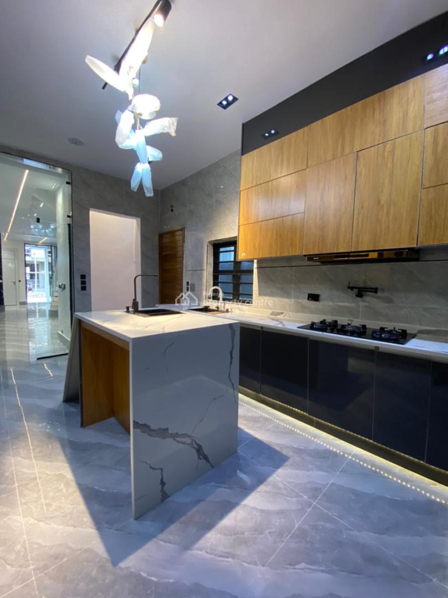 Elegant 5 Bedroom Duplex with a Bq, Pool and Gym in a Secured Estate, Chevron, Lekki, Lagos, House for Sale