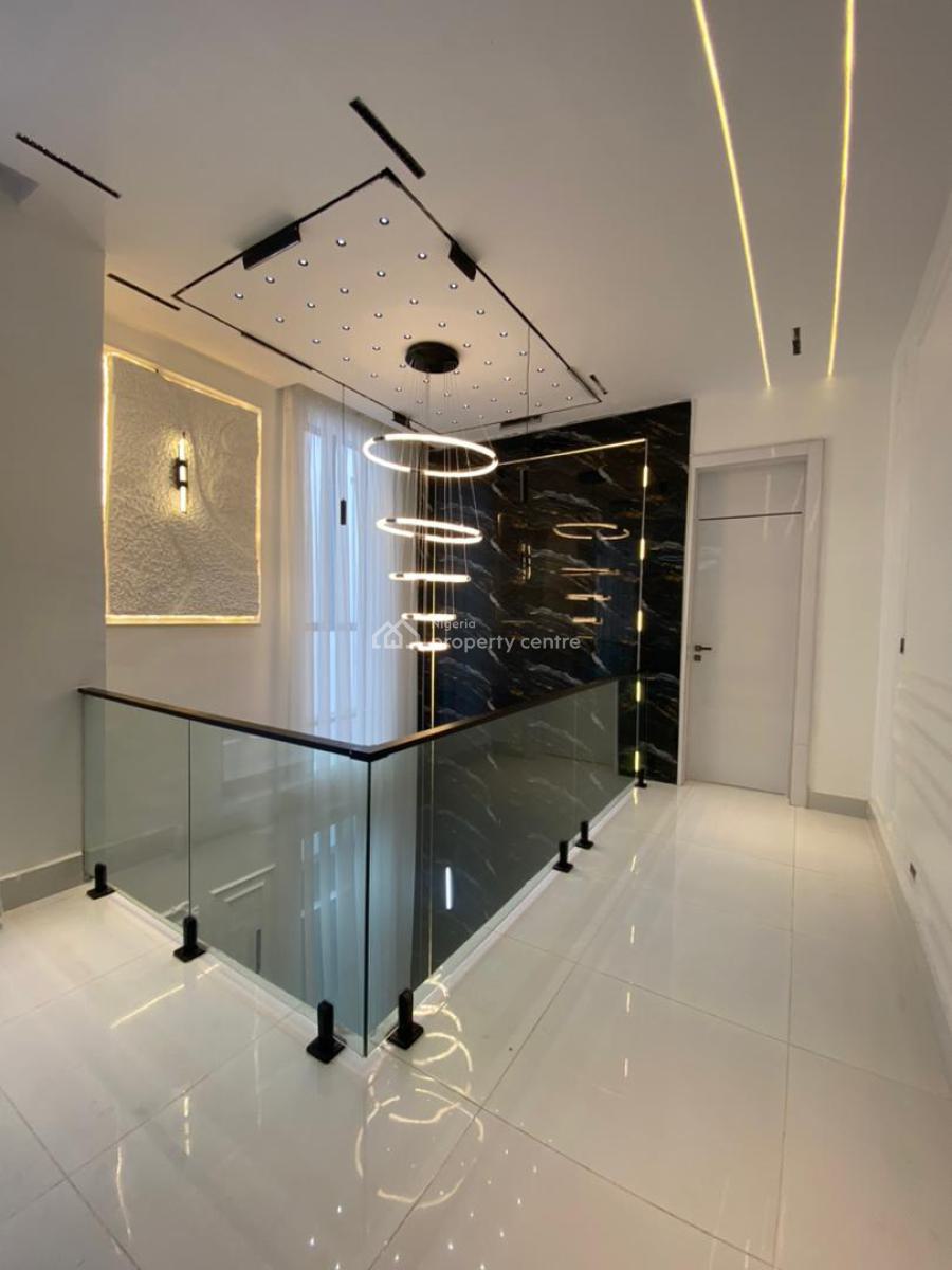 Elegant 5 Bedroom Duplex with a Bq, Pool and Gym in a Secured Estate, Chevron, Lekki, Lagos, House for Sale