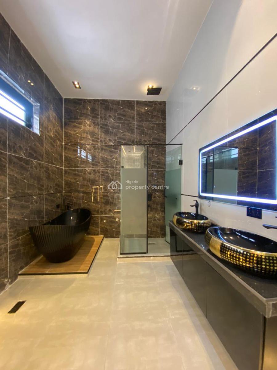 Elegant 5 Bedroom Duplex with a Bq, Pool and Gym in a Secured Estate, Chevron, Lekki, Lagos, House for Sale