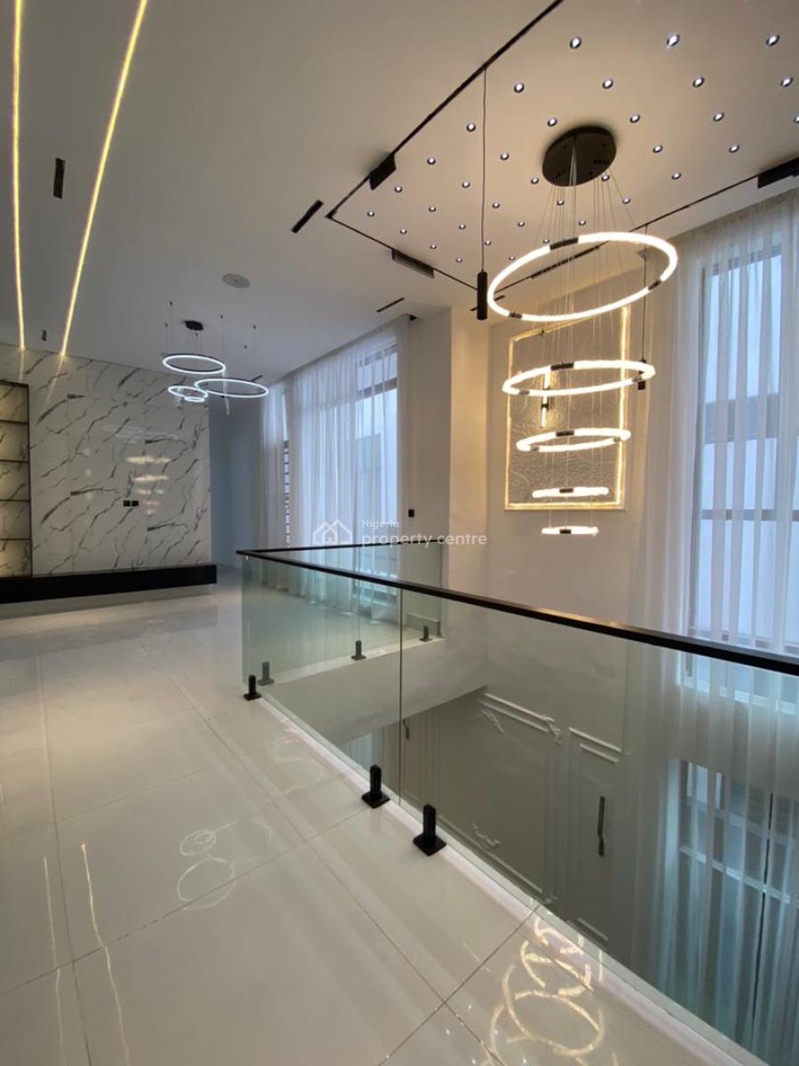 Elegant 5 Bedroom Duplex with a Bq, Pool and Gym in a Secured Estate, Chevron, Lekki, Lagos, House for Sale