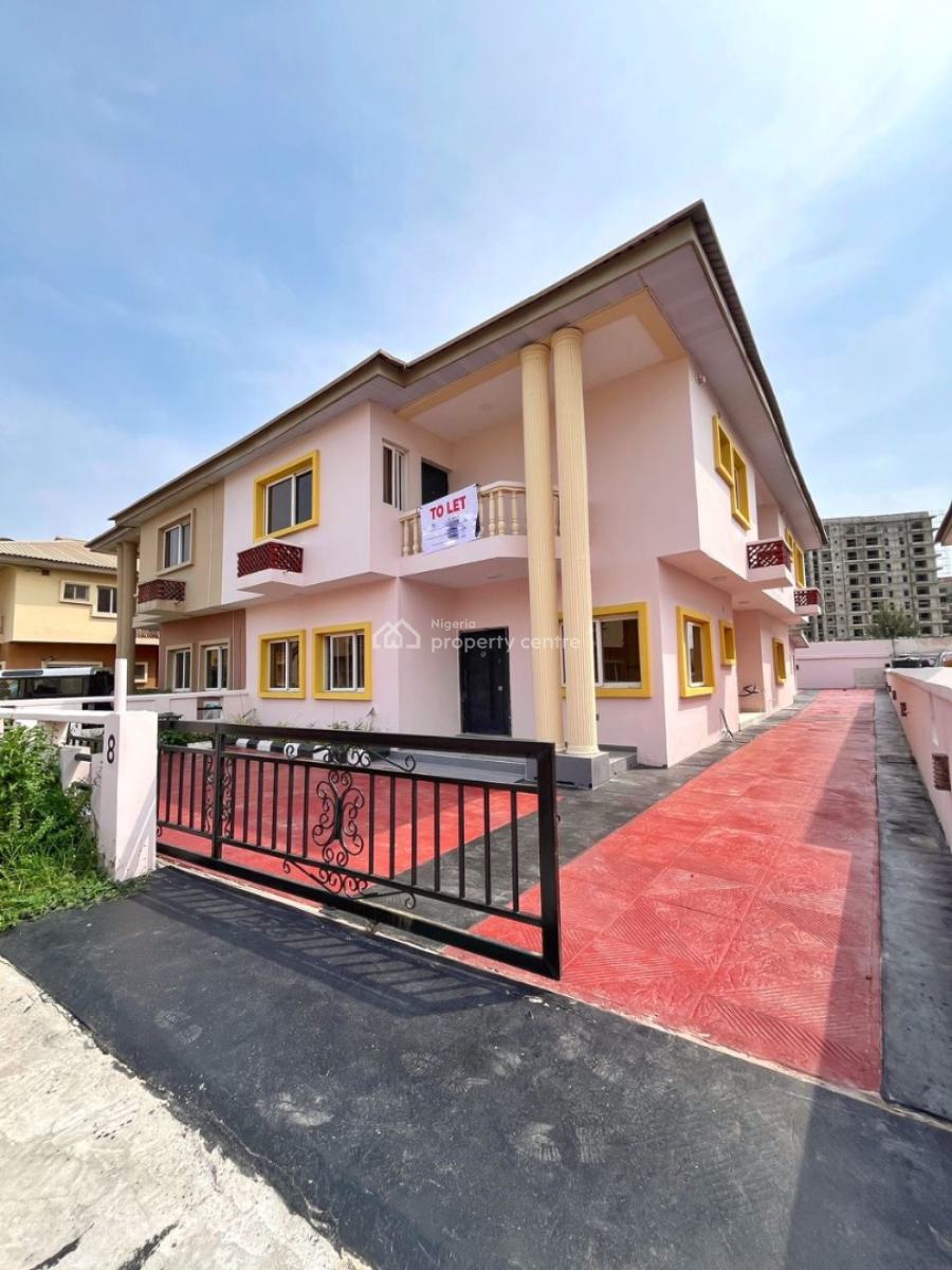 4 Bedroom Semi Detached Duplex, Victoria Island (vi), Lagos, Semi-detached Duplex for Rent