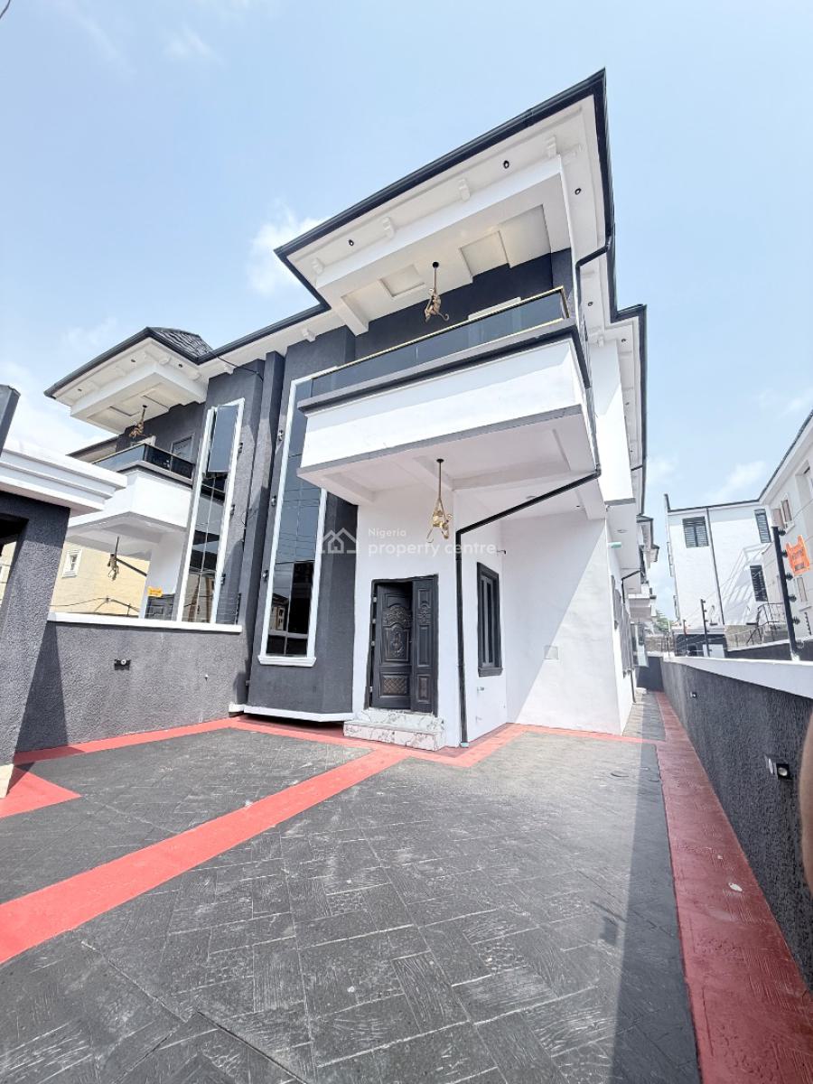 4-bedroom Semi-detached Duplex with Bq, Osapa, Lekki, Lagos, House for Sale
