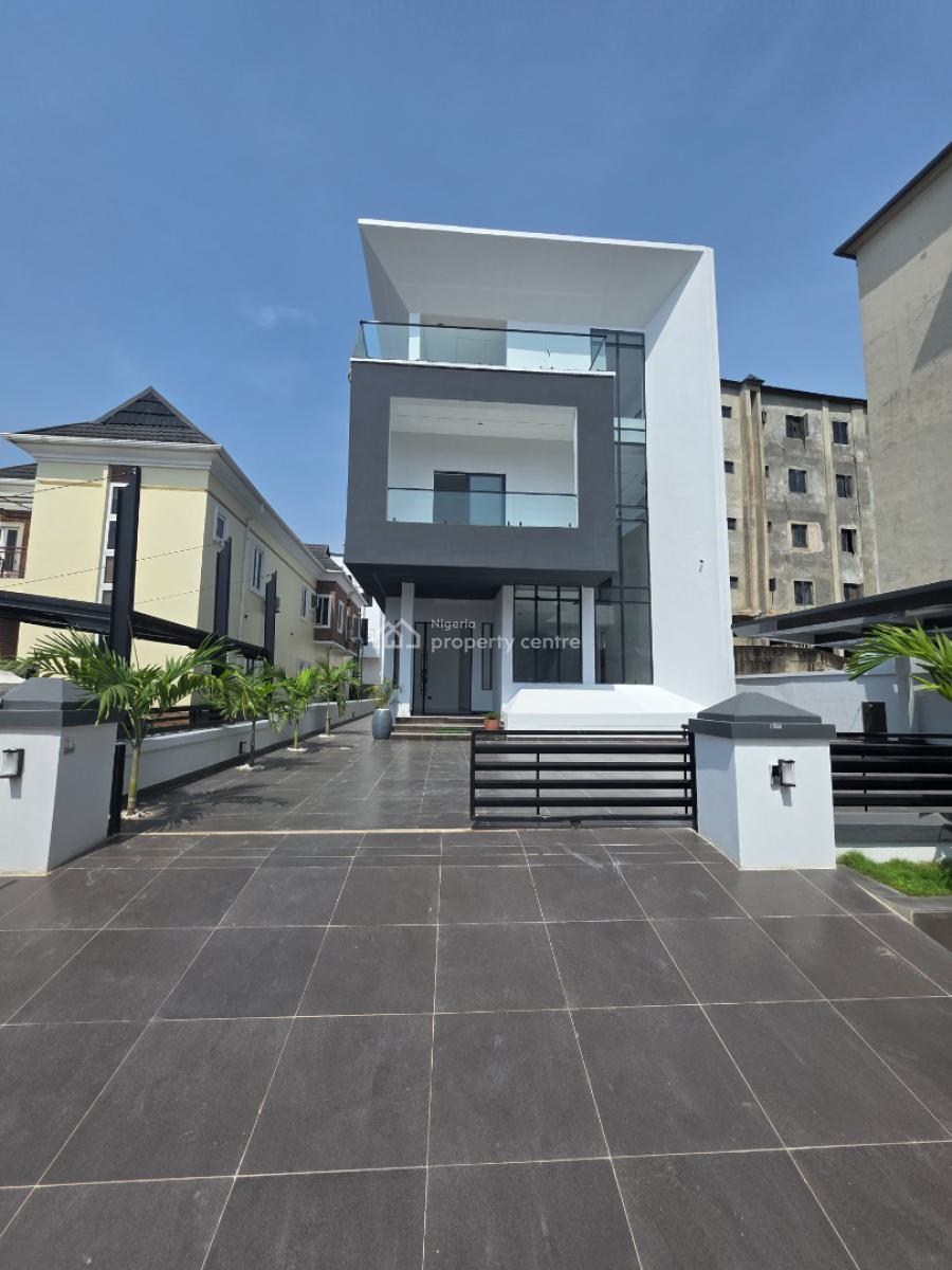 Luxury 6 Bedroom Detached Duplex with Cinema + Swimming Pool, Lekki County Homes Estate Megamound, Ikota, Lekki, Lagos, Detached Duplex for Sale