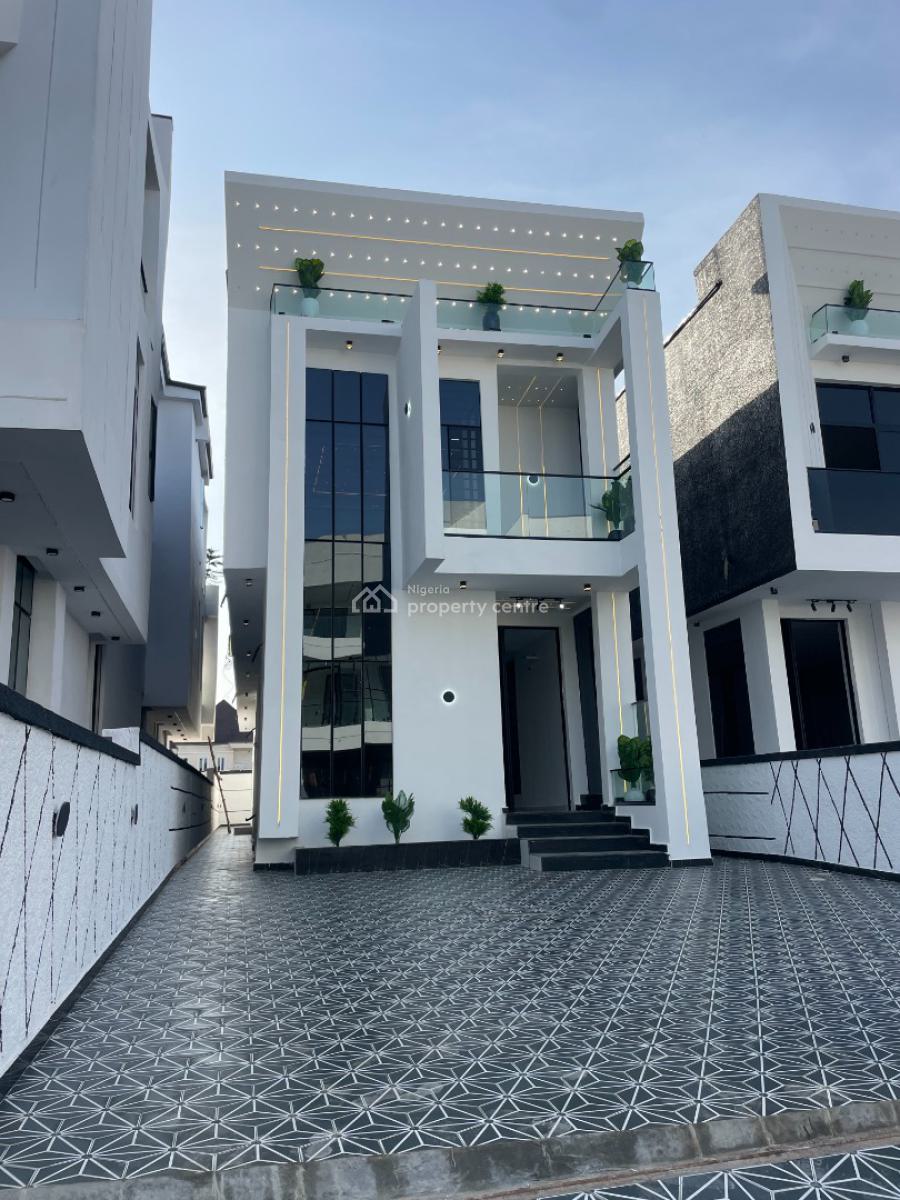 Luxury 5 Bedroom Fully Detached Duplex, Chevron, Lekki, Lagos, Detached Duplex for Sale