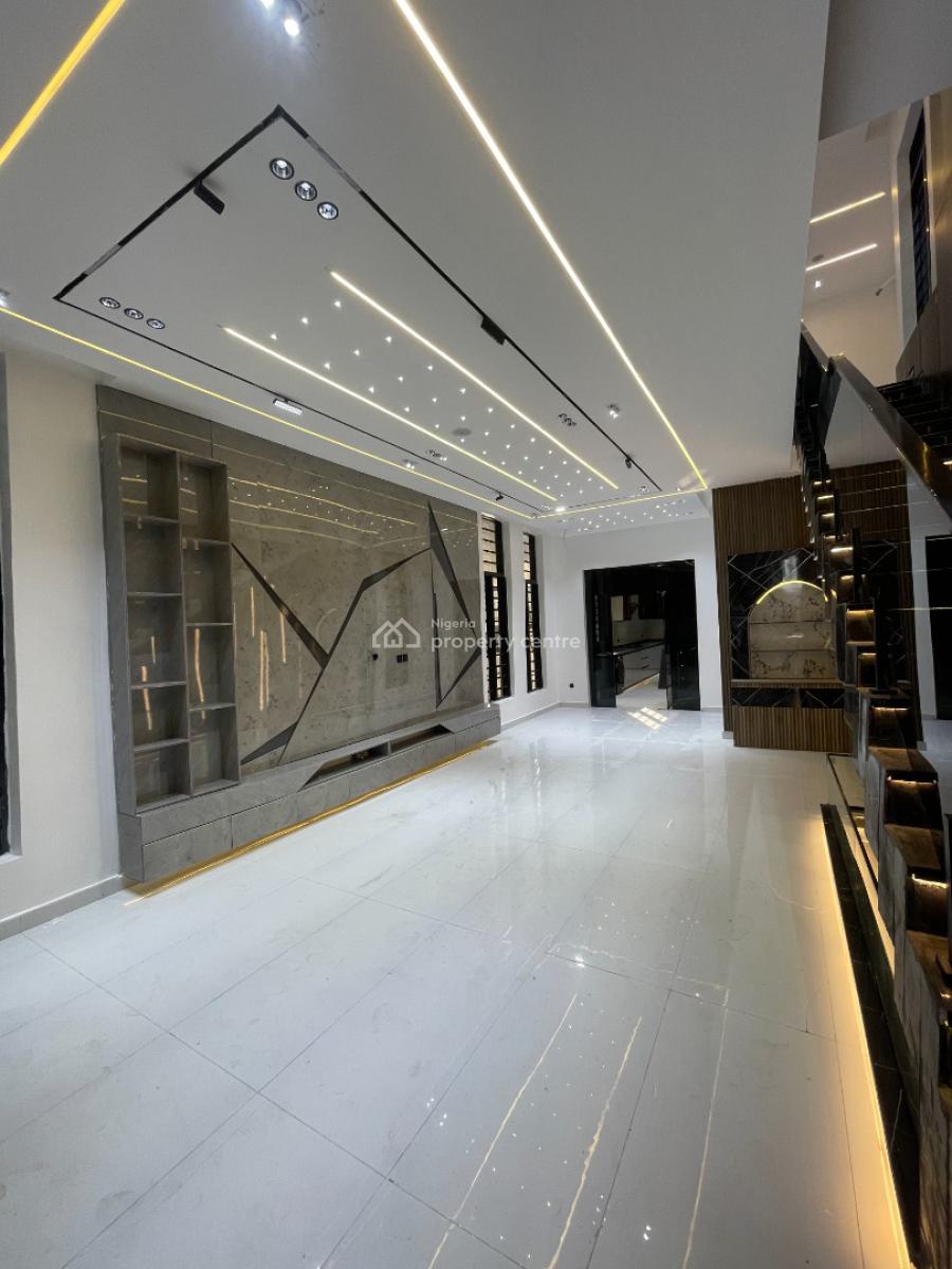 Luxury 5 Bedroom Fully Detached Duplex, Chevron, Lekki, Lagos, Detached Duplex for Sale